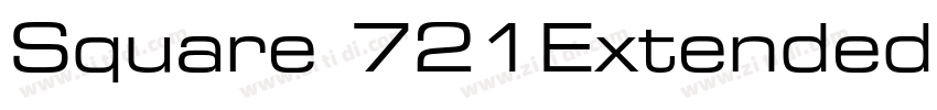 Square 721Extended H字体转换 Square 721Extended H字体转换